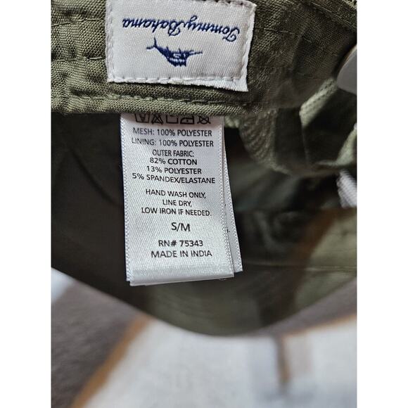 Tommy Bahama Trucker Hat Cap Snap Back Gray Green Adjustable Mountains Outdoor - Picture 7 of 7